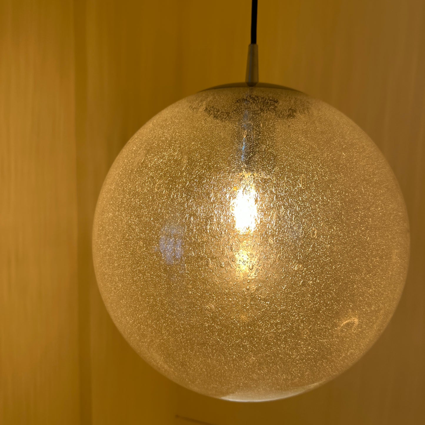XL Peill & Putzler bolvormige hanglamp met bubbelglas