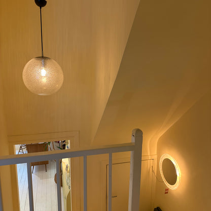 XL Peill & Putzler bolvormige hanglamp met bubbelglas