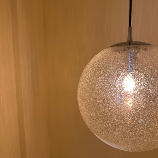 XL Peill & Putzler bubble glass globe pendant