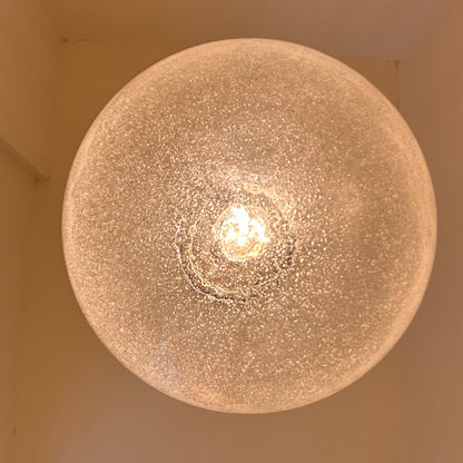 XL Peill & Putzler bolvormige hanglamp met bubbelglas