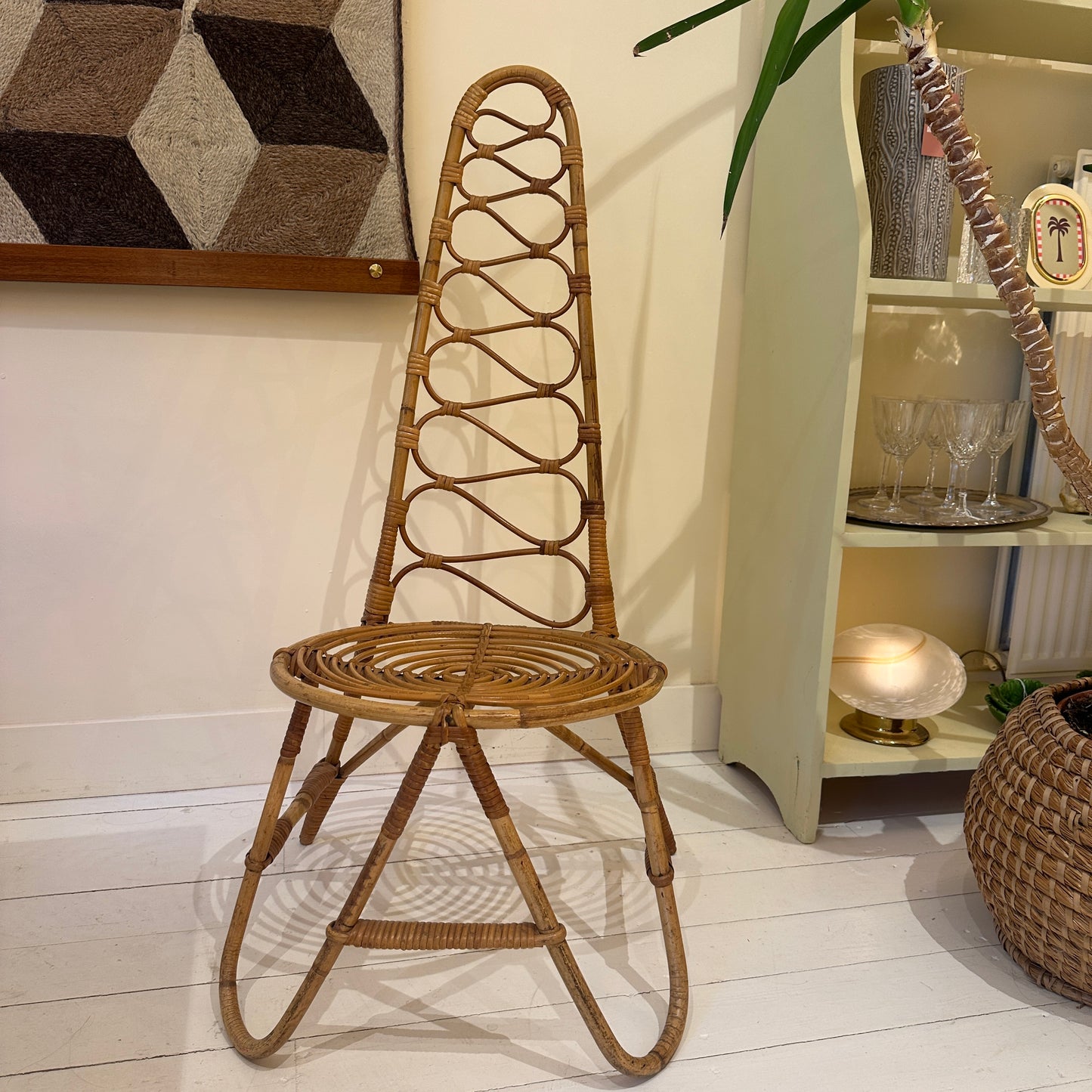 Rohe Noordwolde rattan peacock chair