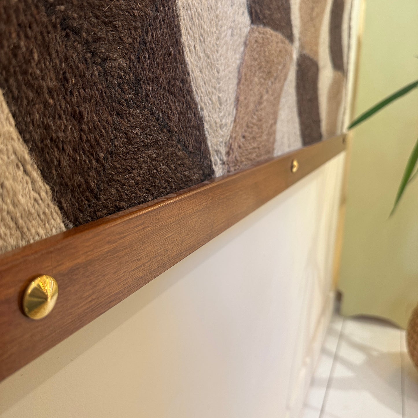 Handwoven Italian Sisal Tapestry