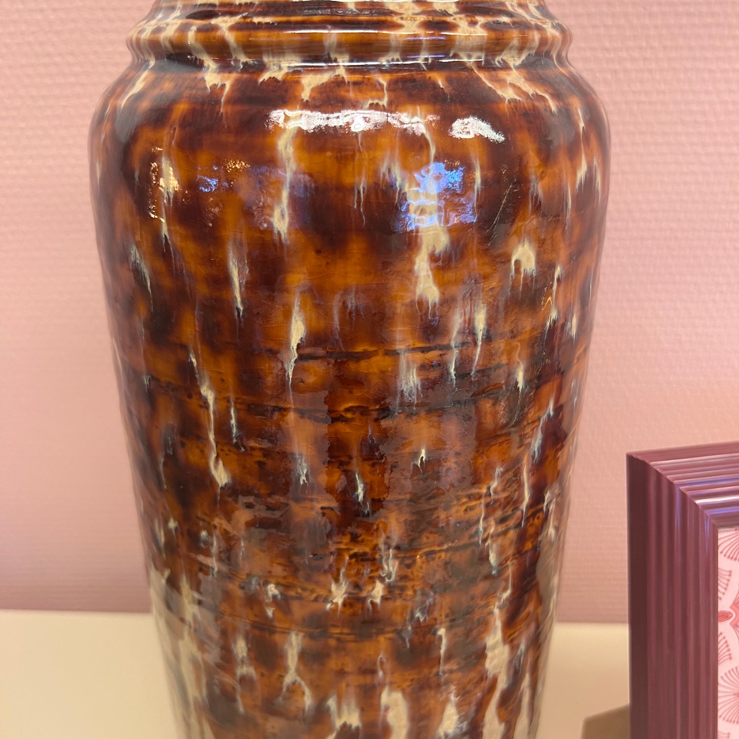 West Germany 'tiger' vase